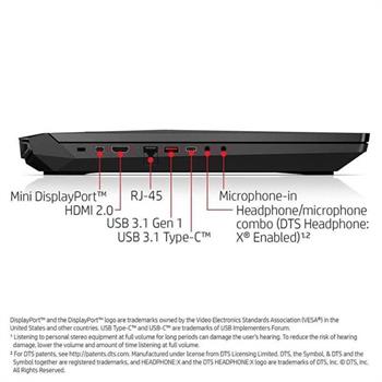لپ تاپ اچ پی مدلOMEN ۱۷-AN۱۰۰ - G با پردازندهi۷ و صفحه نمایش Full HD - 3