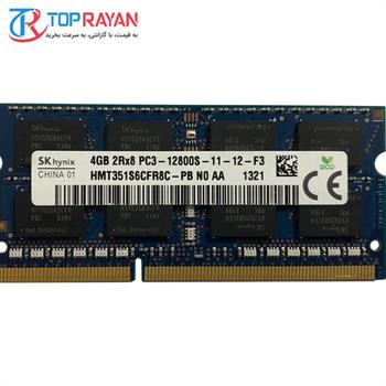 رم لپ تاپ DDR3 اس کی هاینیکس ۱۶۰۰ مگاهرتز CL11 اس کی هاینیکس ظرفیت 4 گیگابایت - 2