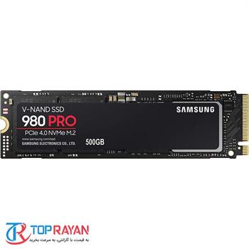 حافظه اس اس دی اینترنال سامسونگ مدل PRO 980 PCIe NVMe Gen4 m.2 2280 ظرفیت 500 گیگابایت - 2