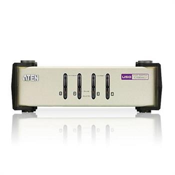 کی وی ام سوئیچ 4 پورت PS/2-USB VGA آتن CS84U - 2