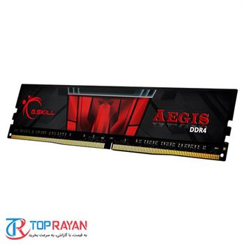 رم کامپیوتر DDR4 تک کاناله 3200 مگاهرتز CL16 جی اسکیل مدل AEGIS ظرفیت 16 گیگابایت - 4