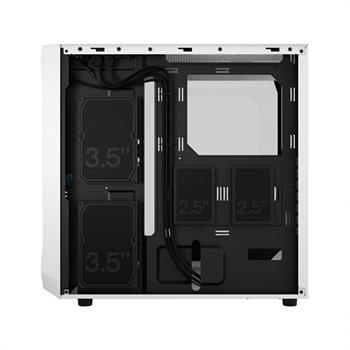 کیس Fractal Design Focus 2 RGB - White TG Clear Tint - 3