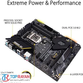 مادربرد ایسوس TUF GAMING Z490-PLUS - 2