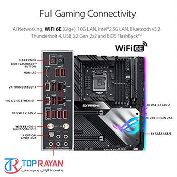 مادربرد ایسوس مدل ROG Maximus XIII WiFi Z590 سوکت 1200 - 6