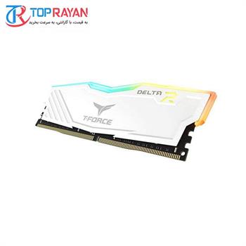 رم دسکتاپ DDR4 تک کاناله 2400 مگاهرتز CL15 تیم گروپ مدل T-Force Delta RGB ظرفیت 16 گیگابایت - 2