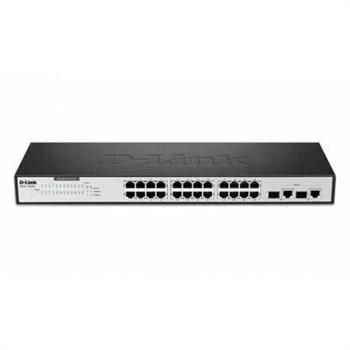 سوییچ 24 پورت به همراه 2 پورت Combo دی-لینک مدل DES-1026G - 4