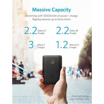 شارژر همراه انکر مدل A1261 PowerCore II با ظرفیت 10000 میلی آمپر ساعت - 6