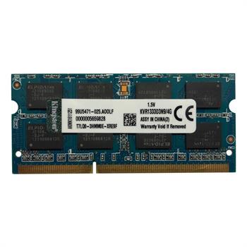 رم لپ تاپ DDR3 کینگستون DDR3 1333MHz ظرفیت 4 گیگابایت