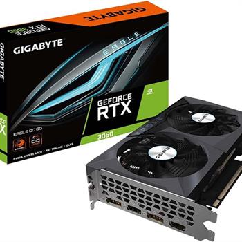 کارت گرافیک گیگابایت مدل GeForce RTX 3050 EAGLE OC 8GD حافظه 8 گیگابایت