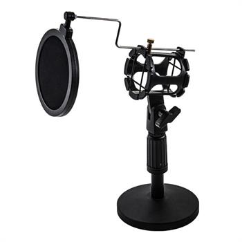 پایه میکروفون رومیزی پاپ فیلتر دار مدل PS-4 - 5