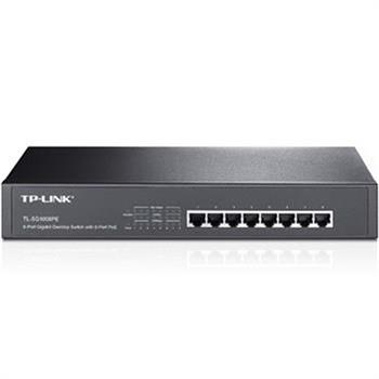 سوییچ 8 پورت گیگابیتی دسکتاپ رکمونت تی پی-لینک به همراه 8 پورت PoE مدل TL-SG1008PE - 4