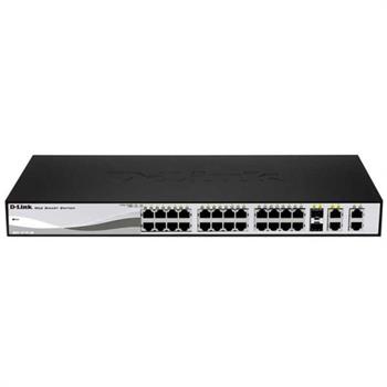 سوییچ 28 پورت مگابیتی و اسمارت دی-لینک مدل DES-1210-28P همراه با چهار پورت گیگابیتی - 8