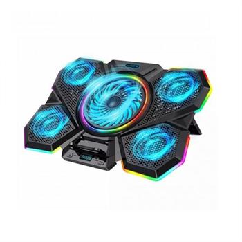 پایه خنک کننده لپ تاپ مدل F13 RGB - 3