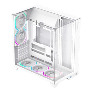 کیس گیمینگ گیم مکس مدل GAMEMAX CASE INFINITY PRO WHITE - 5