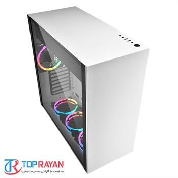 کیس شارکن مدل PURE STEEL RGB White - 3