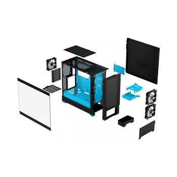 کیس Fractal Design Pop Air RGB - Cyan Core - 8