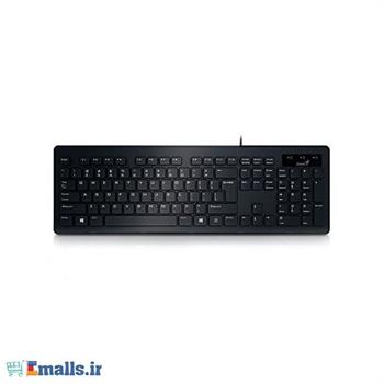 صفحه کلید باسیم جنیوس مدل اسلیم استار 130 - 9