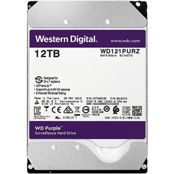 هارد اینترنال وسترن دیجیتال سری Purple ظرفیت 12 ترابايت - 2