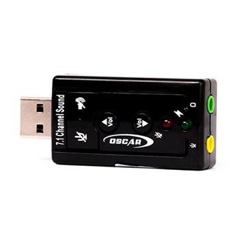 کارت صدا ولوم دار OSCAR OS-C701 USB - 3