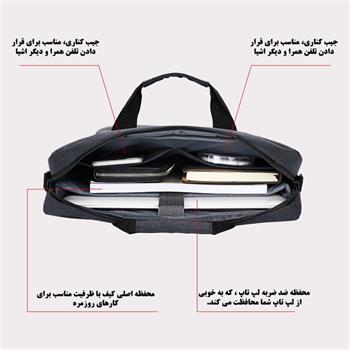 کیف لپ تاپ مدل 1030 مناسب برای لپ تاپ 15.6 اینچی - 6