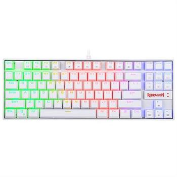 کیبورد گیمینگ ردراگون سفید Redragon K552 Kumara (سوییچ قرمز)