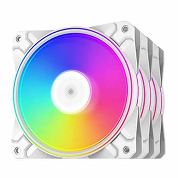 فن کیس دیپ کول Deepcool CF120 PLUS White 3 in 1