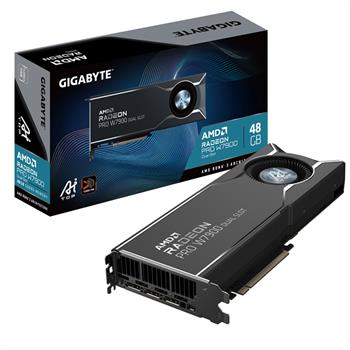 کارت گرافیک گیگابایت مدل Radeon PRO W7900 Dual Slot AI TOP 48GB