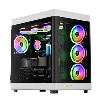 کیس کامپیوتر گیم دیاس مدل Neso P1 رنگ مشکی و سفید