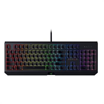 کیبورد گیمینگ مکانیکال با سیم ریزر مدل BLACKWIDOW GREEN SWITCHS 