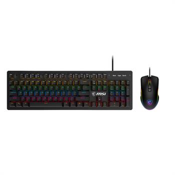 کیبورد و موس گیمینگ ام اس آی FORGE GK300 COMBO