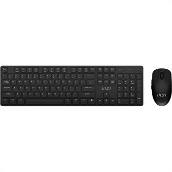 کیبورد و موس بی سیم اداری ام اس آی FORGE K200 COMBO