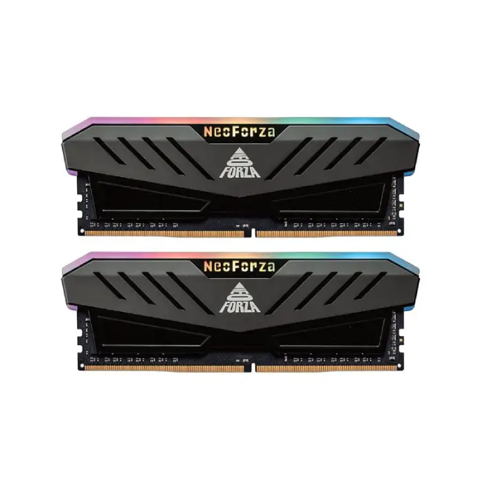 رم کامپیوتر DDR4 دو کاناله 3200 مگاهرتز CL16 نئو فورزا مدل Mars RGB ظرفیت 16 گیگابایت