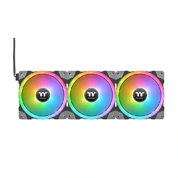 فن کیس ترمالتیک مدل SWAFAN EX12 RGB پک 3 عددی