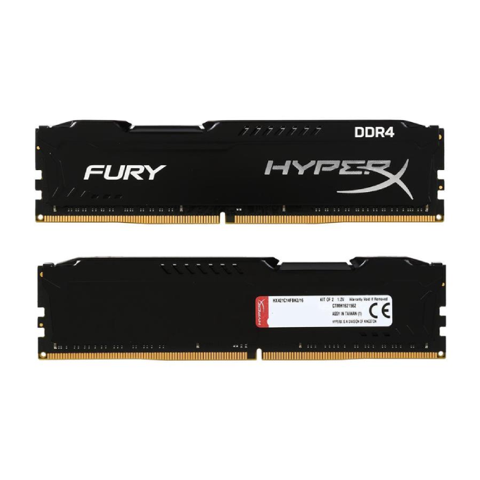 رم DDR4 دو کاناله کینگ استون مدل Fury با ظرفیت 16 گیگابایت Cl16 و فرکانس 3200 مگاهرتز 