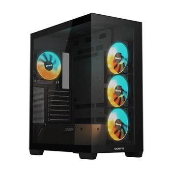 کیس گیمینگ گیگابایت مشکی C500 PANORAMIC STEALTH
