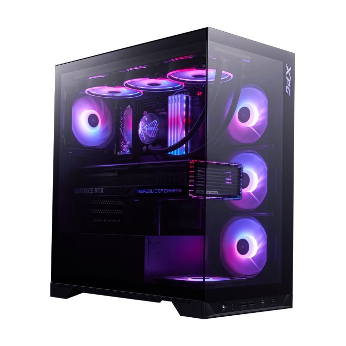 کیس گیمینگ ای دیتا مدل XPG Invader X BTF MID-TOWER Chassis Black