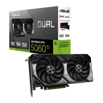 کارت گرافیک ایسوس مدل Dual GeForce RTX 5060 Ti 16GB GDDR7 OC Edition