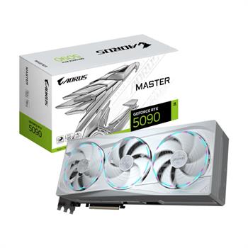 کارت گرافیک گیگابایت AORUS GeForce RTX 5090 MASTER ICE 32GB