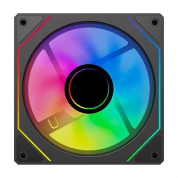 فن کیس گیمینگ مشکی اوست مدل AVI-120RB ARGB
