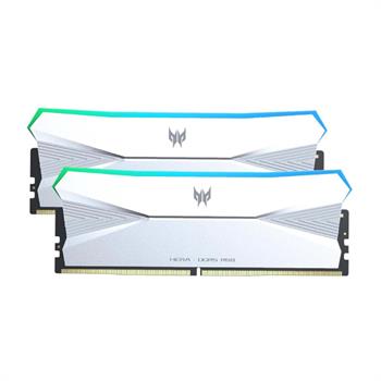 رم کامپیوتر DDR5 دو کاناله ایسر 6400 مگاهرتز CL32 مدل Predator Hera RGB ظرفیت 64 گیگابایت