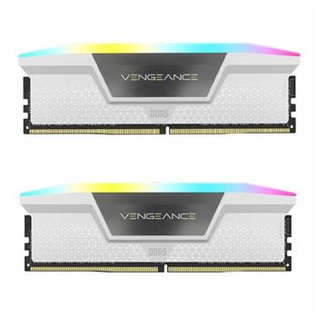 رم کورسیر VENGEANCE RGB White 32GB 16GBx2 5600MHz CL36 DDR5