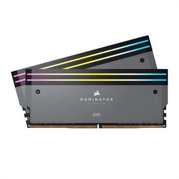 رم کورسیر مدل Dominator Titanium RGB  ظرفیت (32GB (16GBx2 فرکانس 6000 مگاهرتز