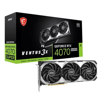 کارت گرافیک ام اس آی GeForce RTX 4070 Super 12G Ventus 3X OC