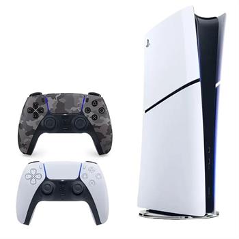  کنسول بازی سونی مدل PlayStation 5 Digital Slim ظرفیت 1 ترابایت (به همراه دسته اضافی ارتشی) ریجن 2000