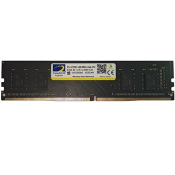 رم دسکتاپ DDR4 تک کاناله 2666 مگاهرتز CL19 تواینموس مدل 4DCS3JMPE ظرفیت 4 گیگابایت