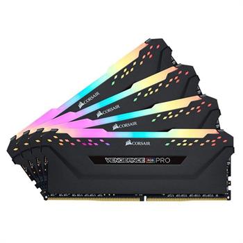 رم کامپیوتر کرسیر Corsair VENGEANCE RGB PRO Black DDR4 32GB 3200MHz