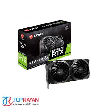 کارت گرافیک ام اس آی GeForce RTX 3070 VENTUS 2X 8G LHR - 3