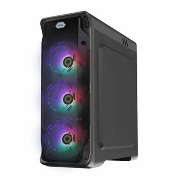 کیس گیمینگ مشکی گیم مکس Starlight  FRGB Black - 2