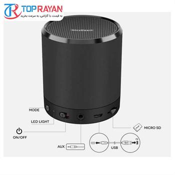 اسپیکر بلوتوثی قابل حمل کریتیو مدل Metallix - 5