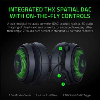 هدست گیمینگ باسیم ریزر مدل KRAKEN ULTIMATE - 2